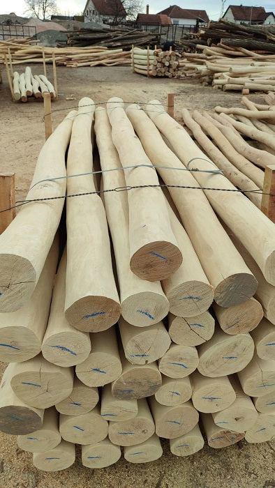 Robinienpfähle – Länge von 1 m bis 4 m (Ø 10–12 cm)